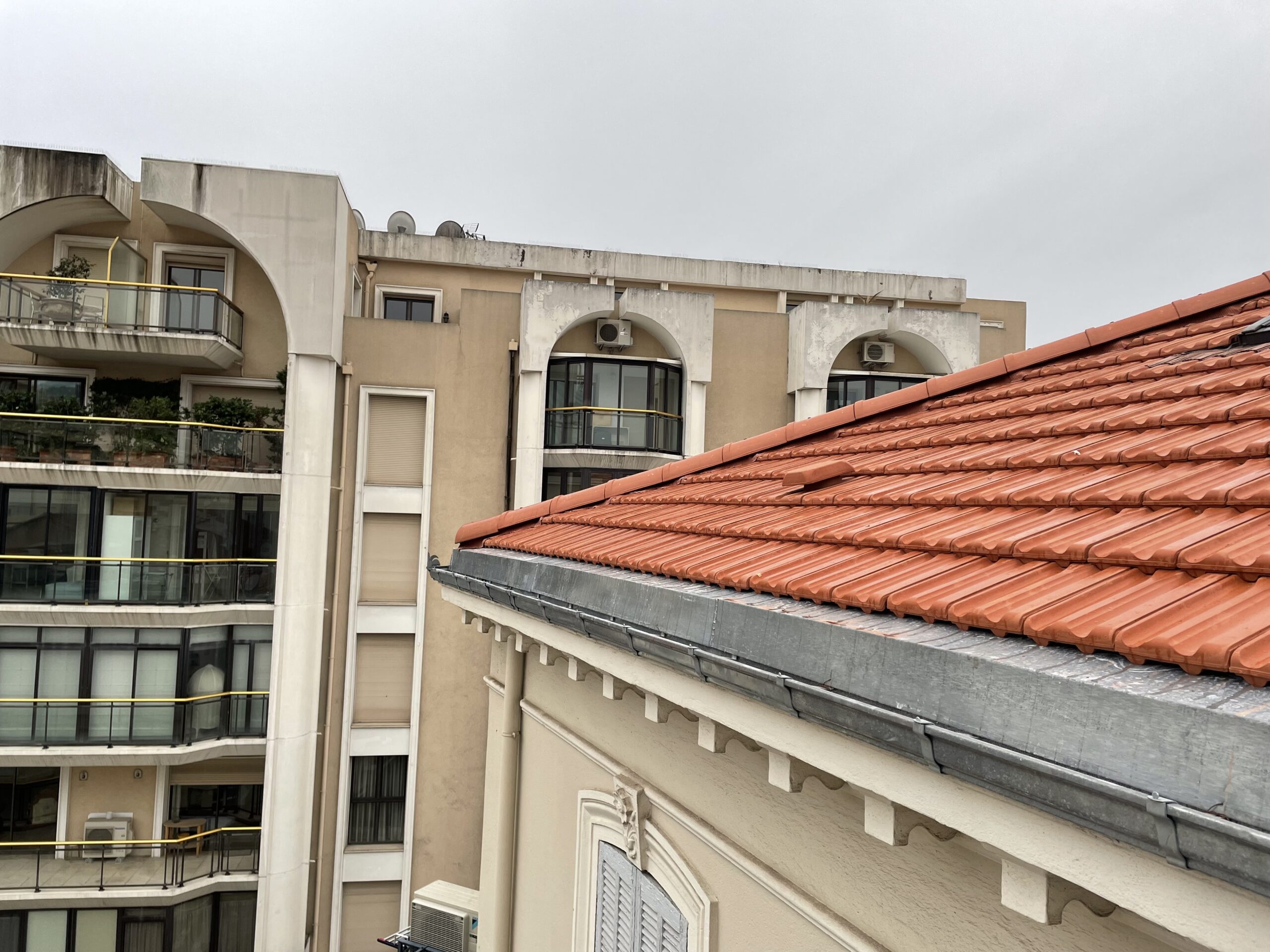 Chantier couverture à Grasse